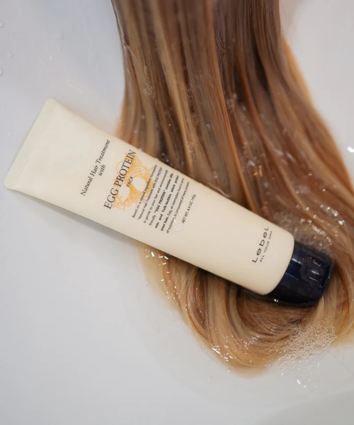Lebel EGG PROTEIN Маска Яєчний протеїн, для зміцнення не сильно пошкодженої структури волосся 260 гр