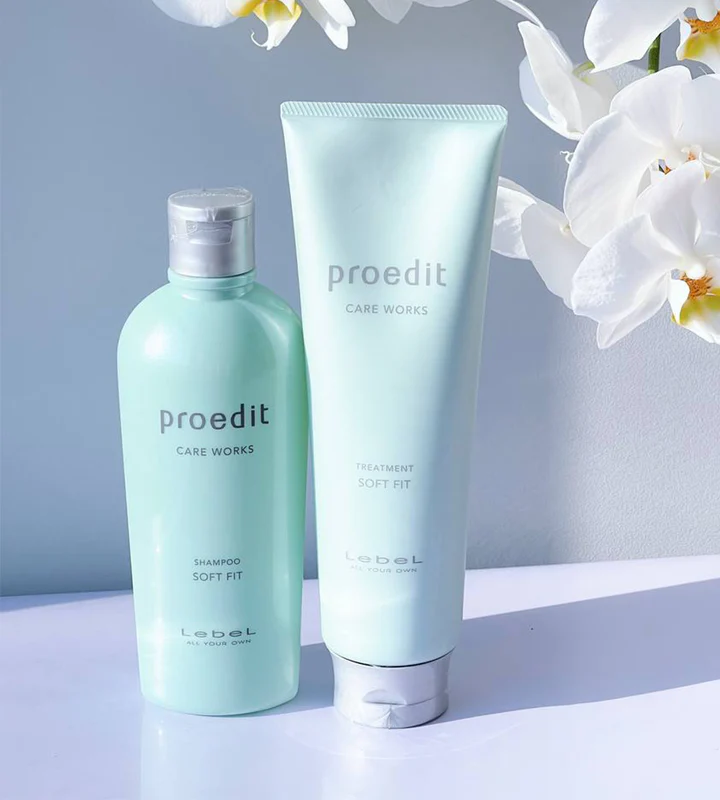 Lebel Proedit Soft Fit Shampoo Зволожуючий шампунь для  відновлення сухого волосся 300 мл