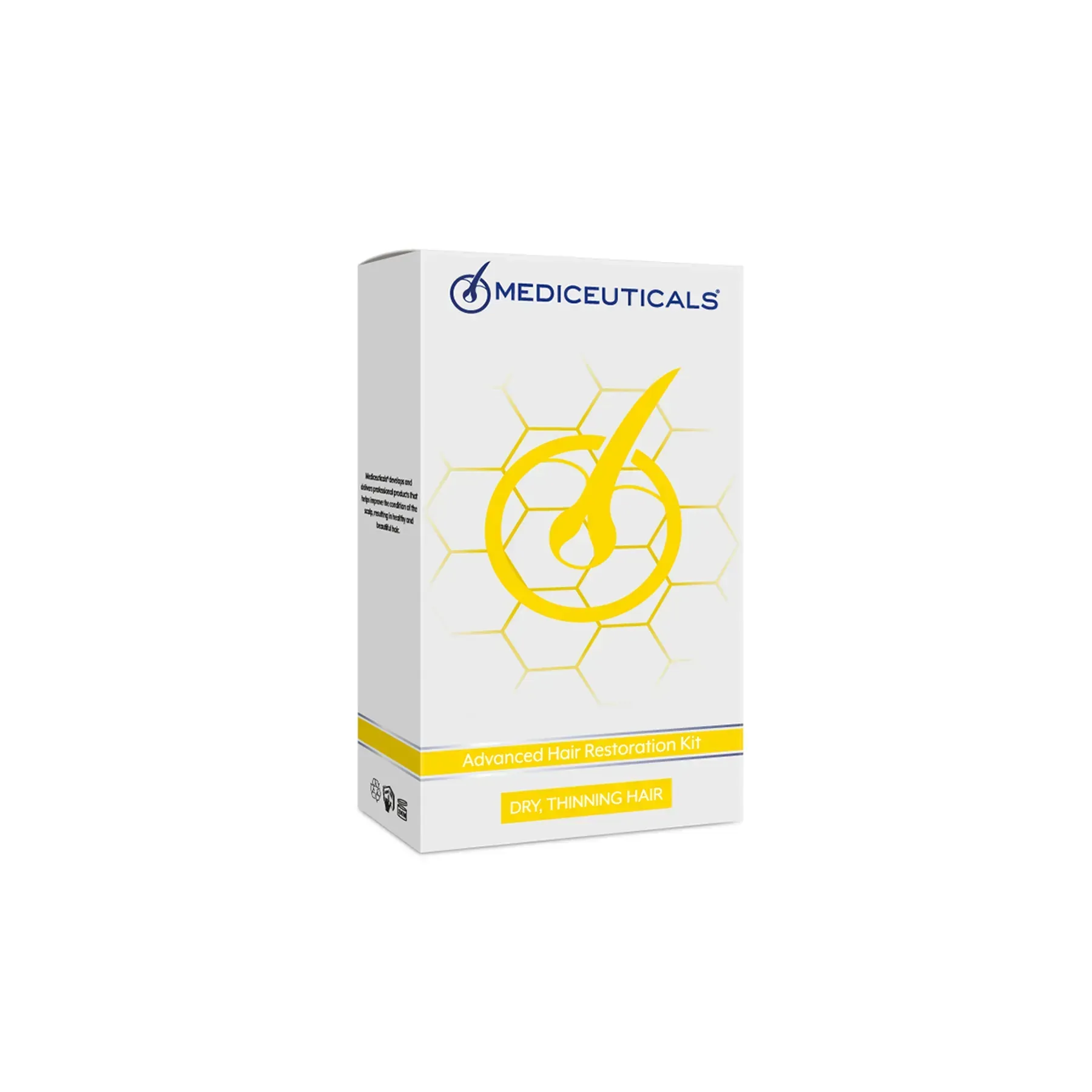 Mediceuticals Advanced Hair Restoration Kit for Men (Dry Scalp)  Набір проти випадіння волосся у чоловіків (для схильності до сухості шкіри голови)