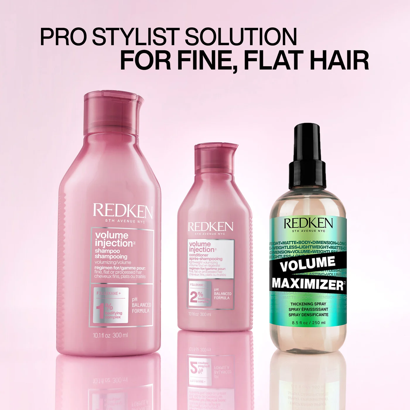 REDKEN Volume Injection кондиціонер для надання об'єму волоссю 300 мл