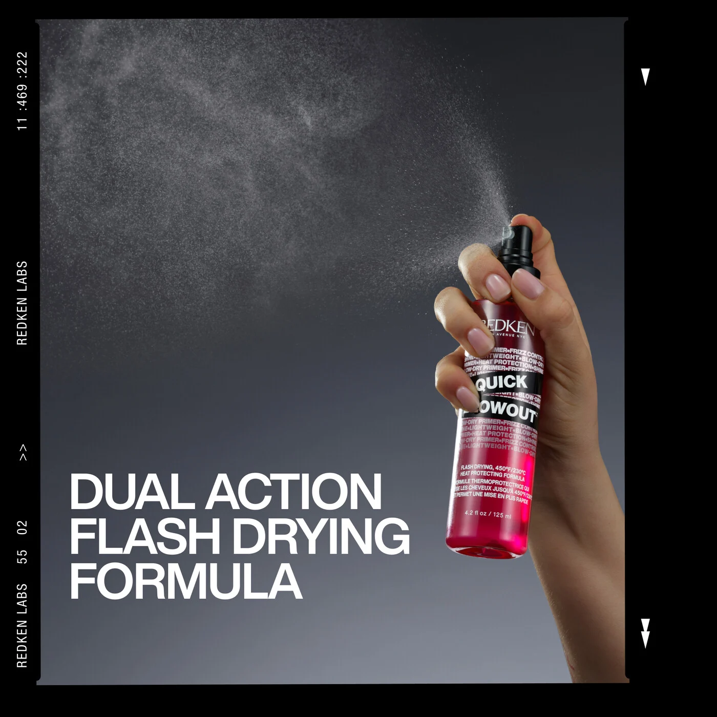 REDKEN Quick Blowout спрей для швидкої сушки волосся феном та захисту при термоукладці 125 мл