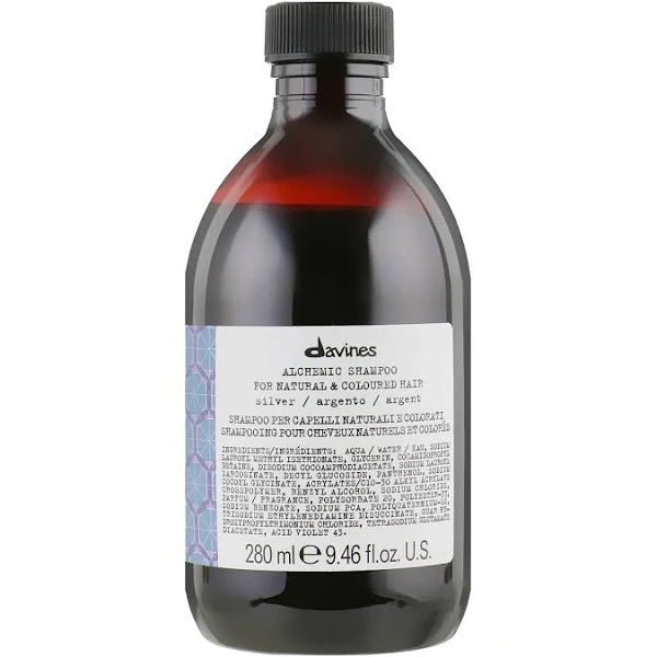 Davines ALCHEMIC шампунь с прямыми пигментами для усиления цвета волос серебряный 90 мл