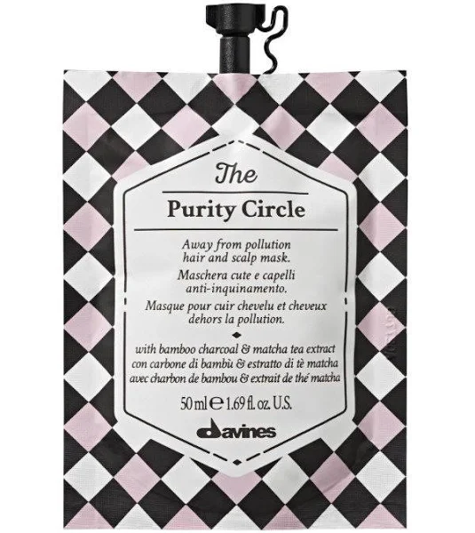 Davines THE PURITY CIRCLE Очищающая детоксицирующая маска 50 мл