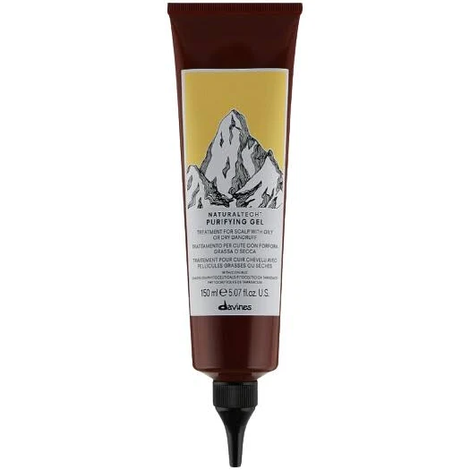 Davines NT Purifying gel - Очищувальний гель проти сухої або жирної лупи 150 мл