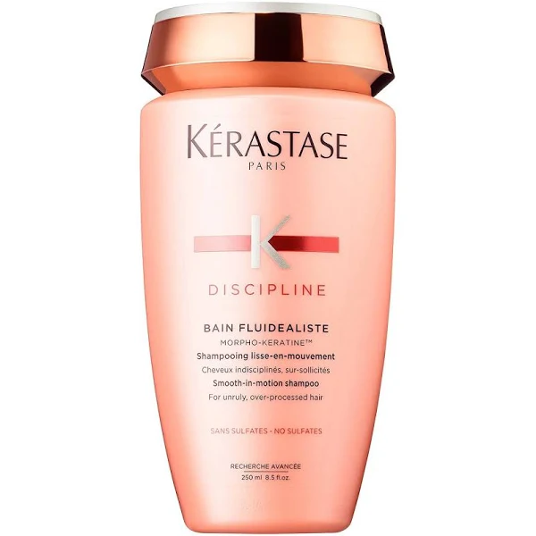 Kerastase Discipline Bain Fludealiste, Шампунь-ванна для миттєвого розгладження неслухняного волосся, 250 мл