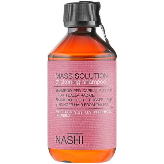 Nashi Argan MASS SOLUTION, Шампунь для потовщення волосся, 250 мл