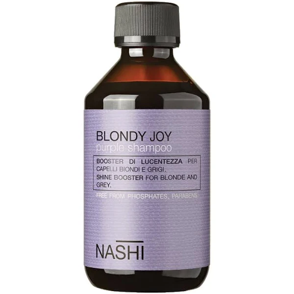 Nashi Argan BLONDY JOY Purple Shampoo, Шампунь проти жовтизни волосся, 250 мл