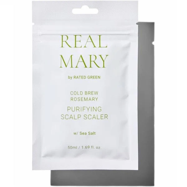 Глибокочищаюча маска для шкіри голови з морською сіллю RATED GREEN REAL MARY PURIFYING SCALP SCALER, 50 мл