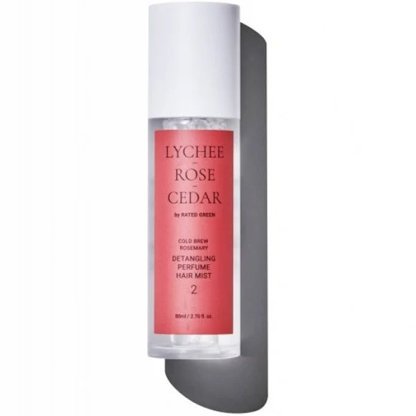 RATED GREEN REAL LYCHEE ROSE CEDAR DETANGLING PERFUME HAIR MIST Парфумований міст для волосся 2 80 мл