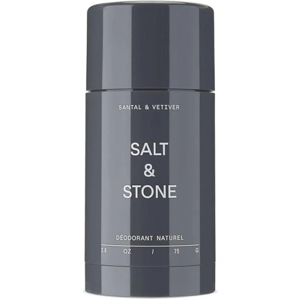 SALT STONE Deodorant Santal & Vetiver Formula № 2, Дезодорант з ароматом сандалового дерева та ветиверу, 75 г
