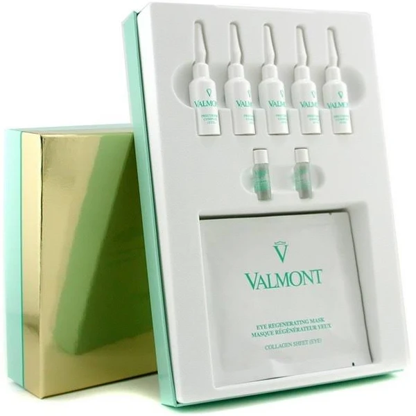 Valmont  Eye Regenerating Mask Регенерирующая коллагеновая маска для глаз 5 пар + віал