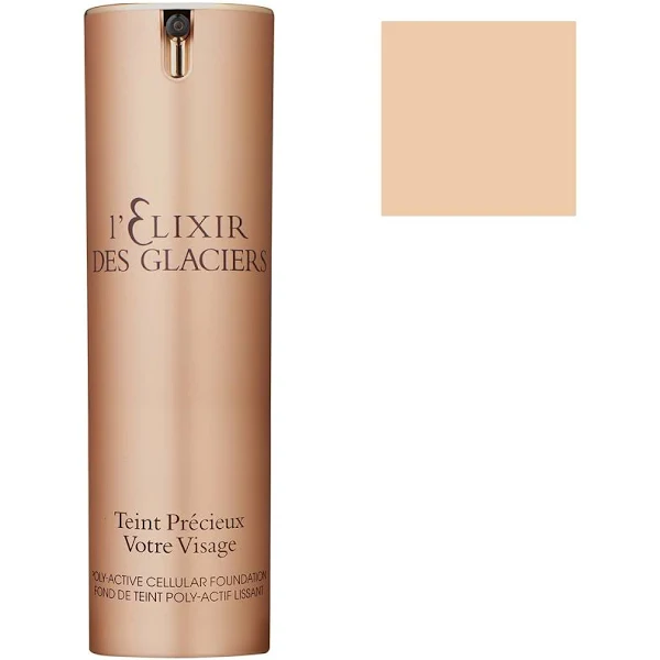 Valmont Elixir Des Glaciers Teint Precieux Эликсир ледников тональный крем 30 мл Amber beige