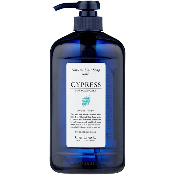 Lebel CYPRESS Шампунь Кипарис, для догляду за чутливою шкірою голови 1000 мл