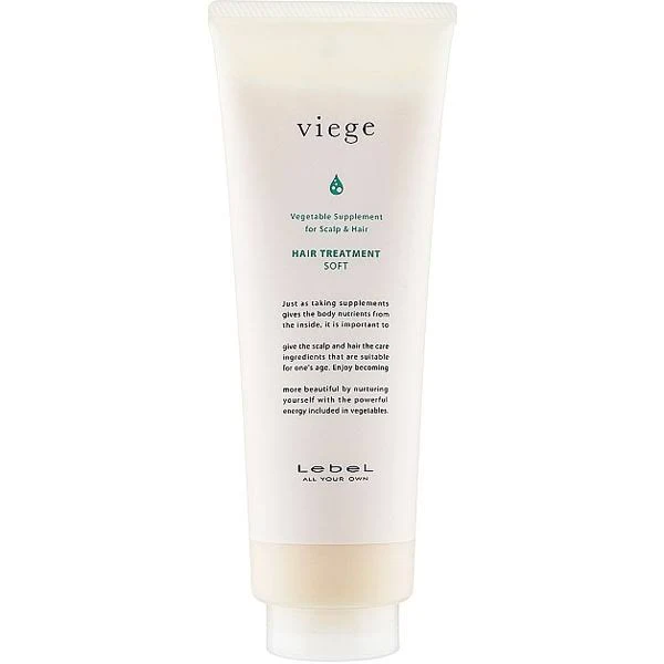 Lebel Viege Treatment SOFT Маска для глибокого зволоження волосся 240 мл