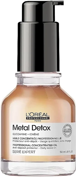 Loreal Serie Expert Metal Detox Oil олійка для зменшення ламкості всіх типів волосся 50 мл