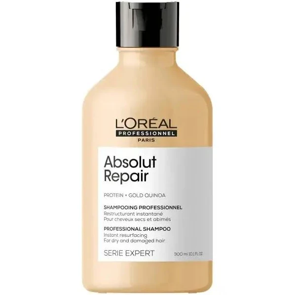 Loreal Serie Expert  Absolut Repair Lipidium Gold  Шампунь для глибокого відновлення пошкодженого волосся 300 мл