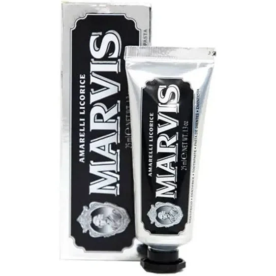 Marvis Amarelli Licorice + Xylitol Зубна Паста з Ксилітолом «Лакриця-М'ята» 25 мл