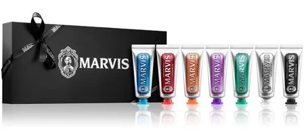Marvis Toothpaste Flavor Collection Gift Set Подарунковий набір з 7 видами паст 7х25 мл