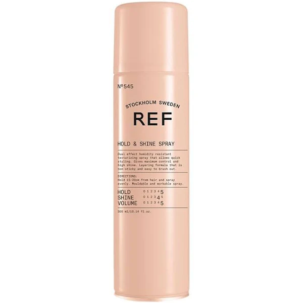 REF Hold & Shine Spray Лак для блиску волосся 300 мл