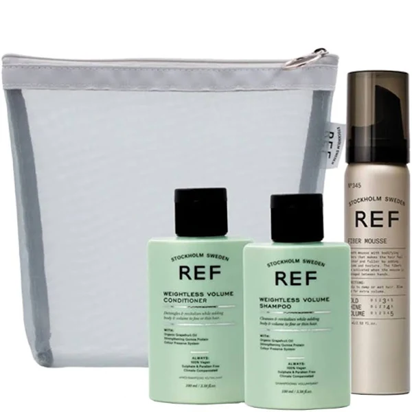 REF Trevel Mesh Bag Volume Набор мініатюр "Для обʼєму волосся"