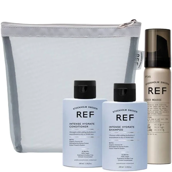 REF Trevel Mesh Bag Hydrate Набор мініатюр "Зволоження волосся"