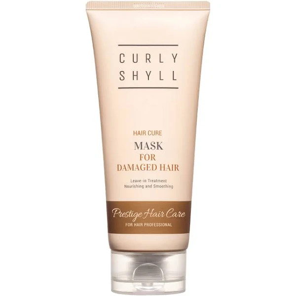 CURLYSHYLL Hair Cure Mask Несмывающаяся термозащитная маска для поврежденных волос 40 мл