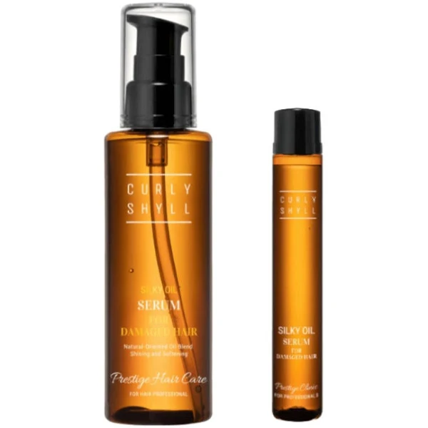 CURLYSHYLL Silky Oil Serum, Сироватка для волосся з протеїнами шовку, 13 мл