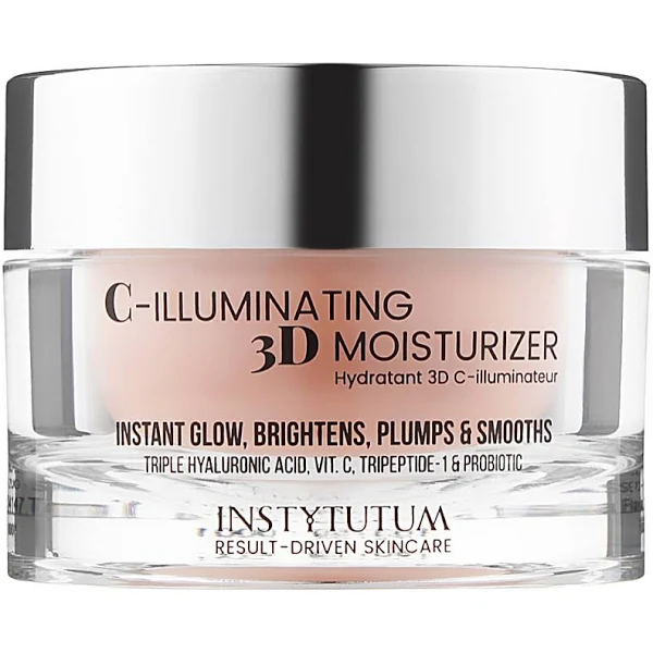 INSTYTUTUM C-Illuminating 3D Moisturizer, Увлажняющий крем с эффектом сияния, 50 мл