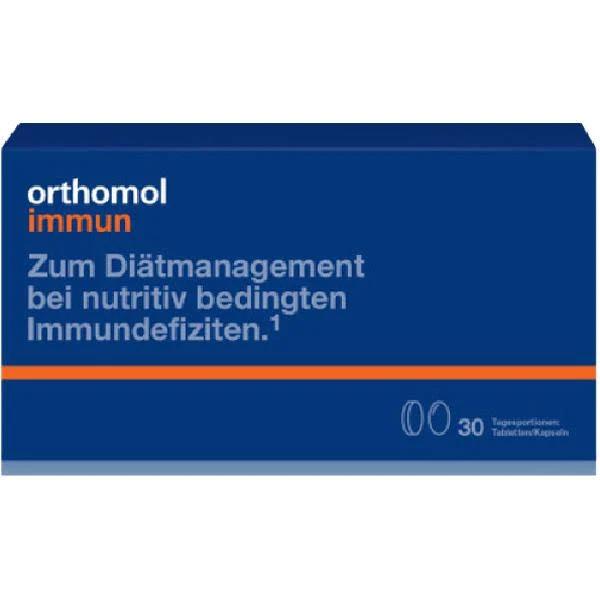 Orthomol Immun Вітаміни та мінерали (відновлення імунної системи)  капсули + таблетки 30 днів