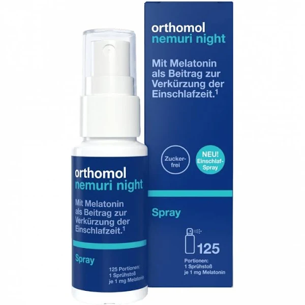 Orthomol Nemuri nigth new спрей для здорового сну 25 мл