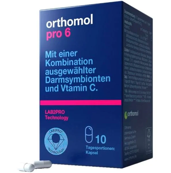 Orthomol pro Комплекс вітамінів для підтримки мікрофлори кишківника 10 днів