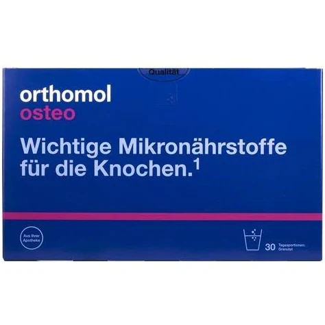 Orthomol Osteo Вітаміни для лікування остеопорозу, гранули 30 днів