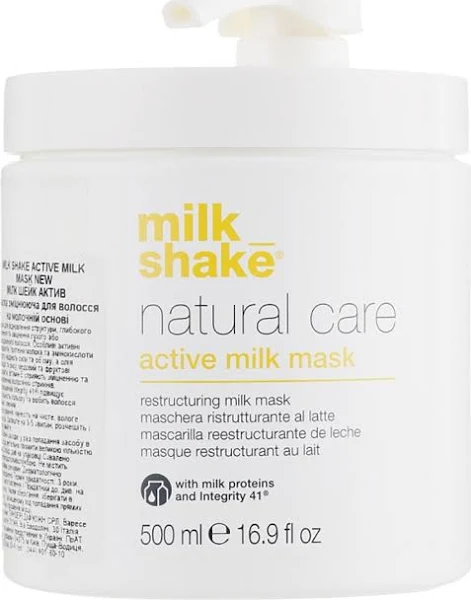 Milk Shake Natural Care Milk Mask Укрепляющая маска для волос на молочной основе 500 мл