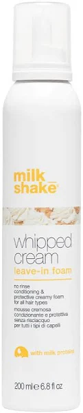 Milk Shake Whipped Cream Leave-In Foam Крем-пінка незмивна для зволоження волосся 200 мл