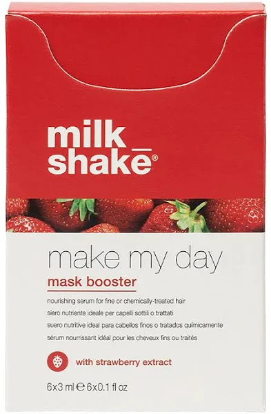 Milk Shake Make My Day Mask Booster Strawberry Сыворотка увлажняющая с экстрактом клубники 6х3 мл