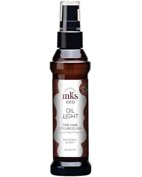 MKS-ECO Oil Light Fine Hair Styling Elixir Original Scent Олійка для тонкого волосся  60 мл