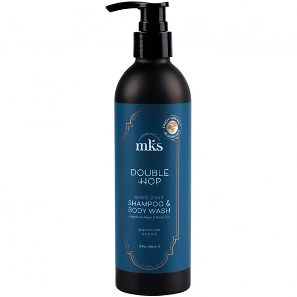 MKS-ECO Double Hop Men's 2-in-1 Shampoo & Body Wash Sandalwood Scent Засіб 2 в 1 для чоловіків 296 мл