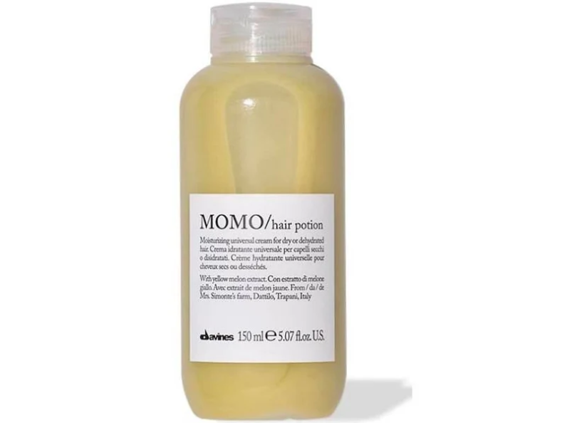 Davines MOMO Hair Potion - Універсальний зволожувальний крем для сухого та зневодненого волосся, що не потребує змивання 150 мл