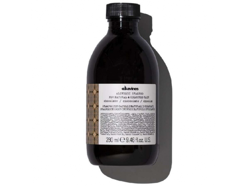 Davines Alchemic Shampoo Chocolate | Шампунь для натурального і фарбованого волосся (шоколад)