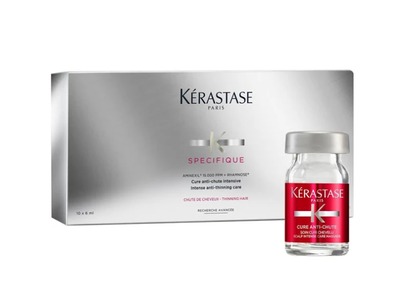 Kerastase Specifique Cure Aminexil интенсивное средство с аминексилом против выпадения волос, 10 х 6 мл