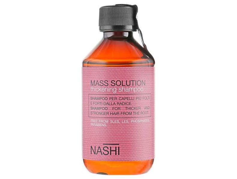 Nashi Argan MASS SOLUTION, Шампунь для утолщения волос, 250 мл