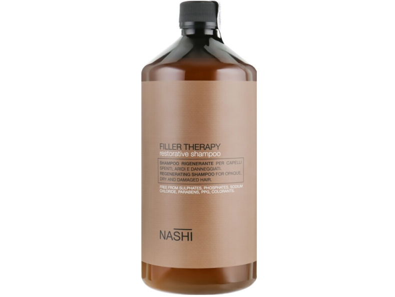 Nashi Argan FILLER THERAPY Тонізуючий шампунь для волосся 1000 мл