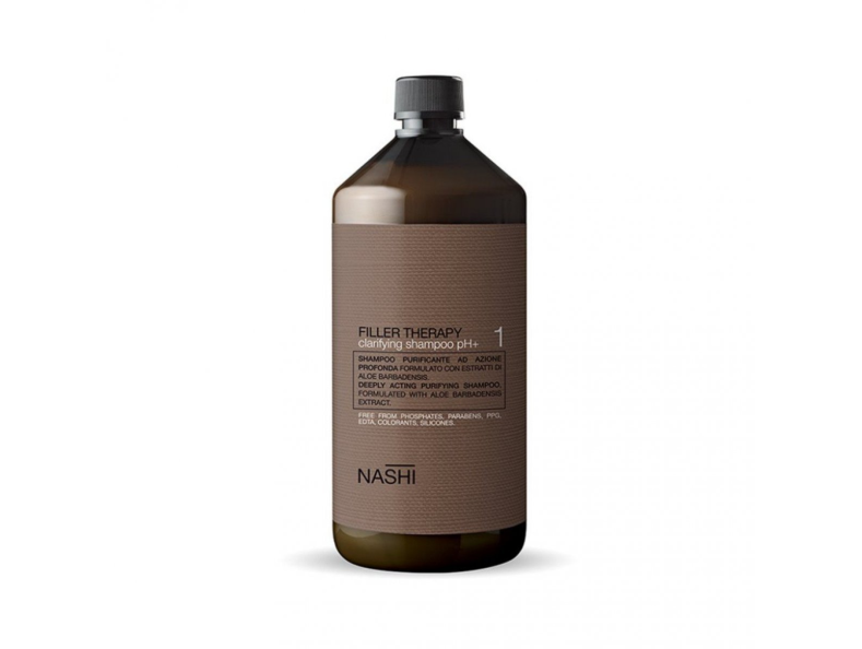 Nashi Argan FILLER THERAPY Restorative Shampoo, Очищающий шампунь, 1000 мл