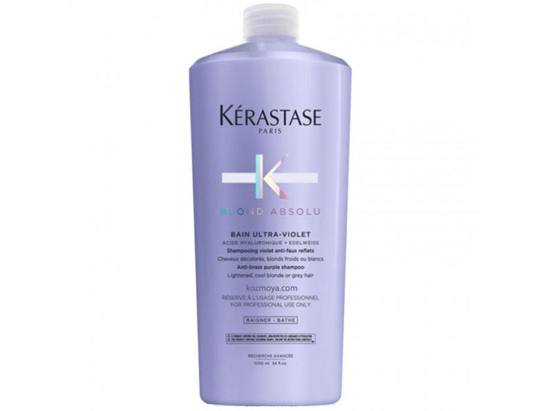 Kerastase Blond Absolu Bain Ultra-Violet Shampoo шампунь-ванна для эффекта "холодный блонд", 1000 мл