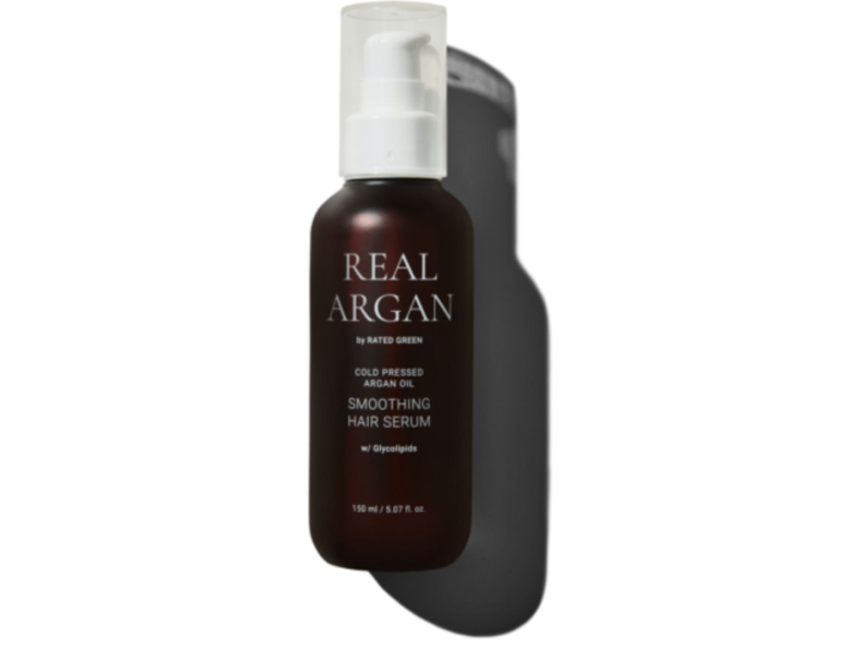 RATED GREEN REAL  ARGAN COLD PRESSED ARGAN OIL SMOOTHING HAIR SERUM Серум для волос с маслом арганы 150 мл