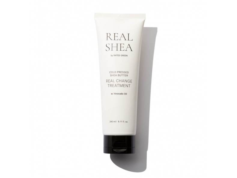 RATED GREEN REAL SHEA REAL CHANGE TREATMENT Питательная маска для волос с маслом ши 240 мл