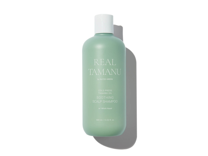 RATED GREEN REAL TAMANU TAMANU OIL SOOTHING SCALP Заспокійливий шампунь для волосся з маслом таману  400 мл
