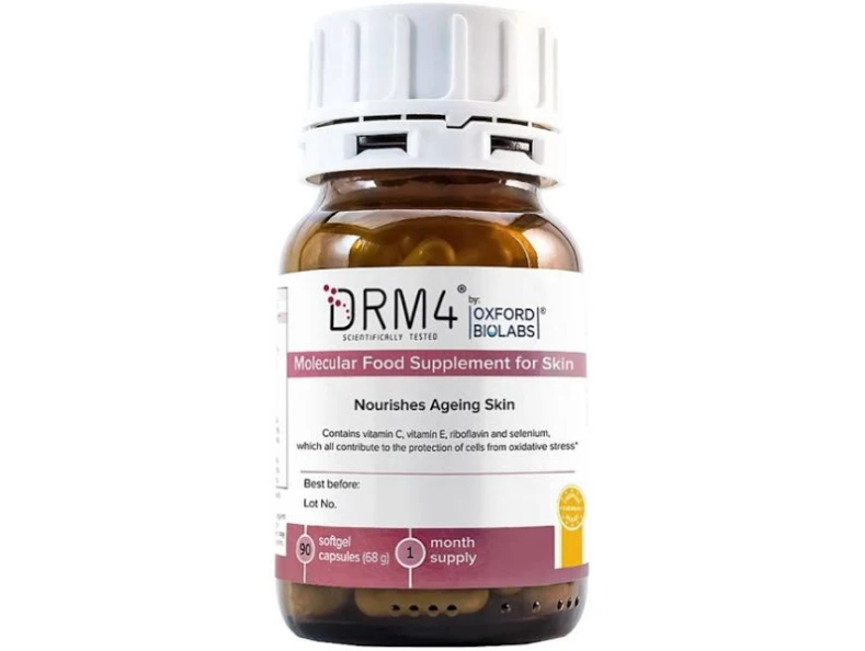 DRM4 Молекулярна дієтична добавка для покращення стану шкіри (живлення шкіри) 90 капсул (68 г)
