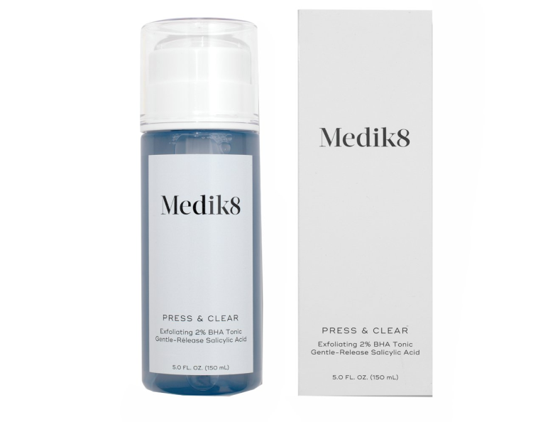 Medik8 Press & Clear- тонік з ВНА (саліцилова к-та 2%) для проблемної шкіри 150 мл