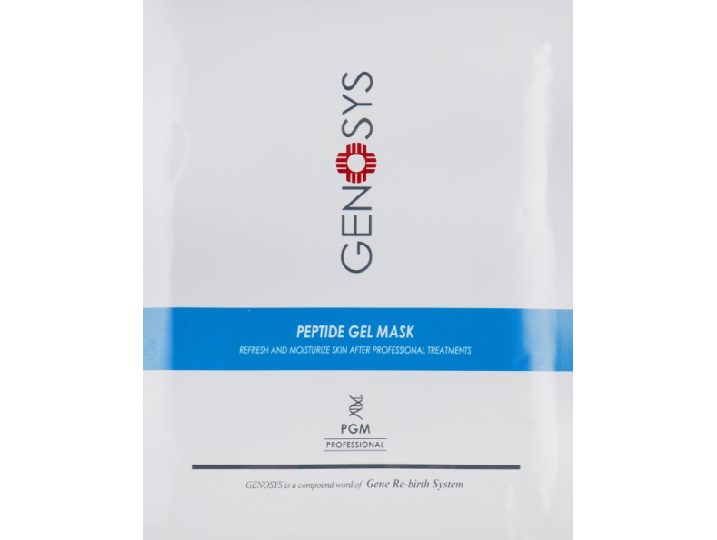 Genosys Pepetide Gel Mask Kit Пептидная гидрогелевая маска с успокаивающим и увлажняющим эффектом шт.